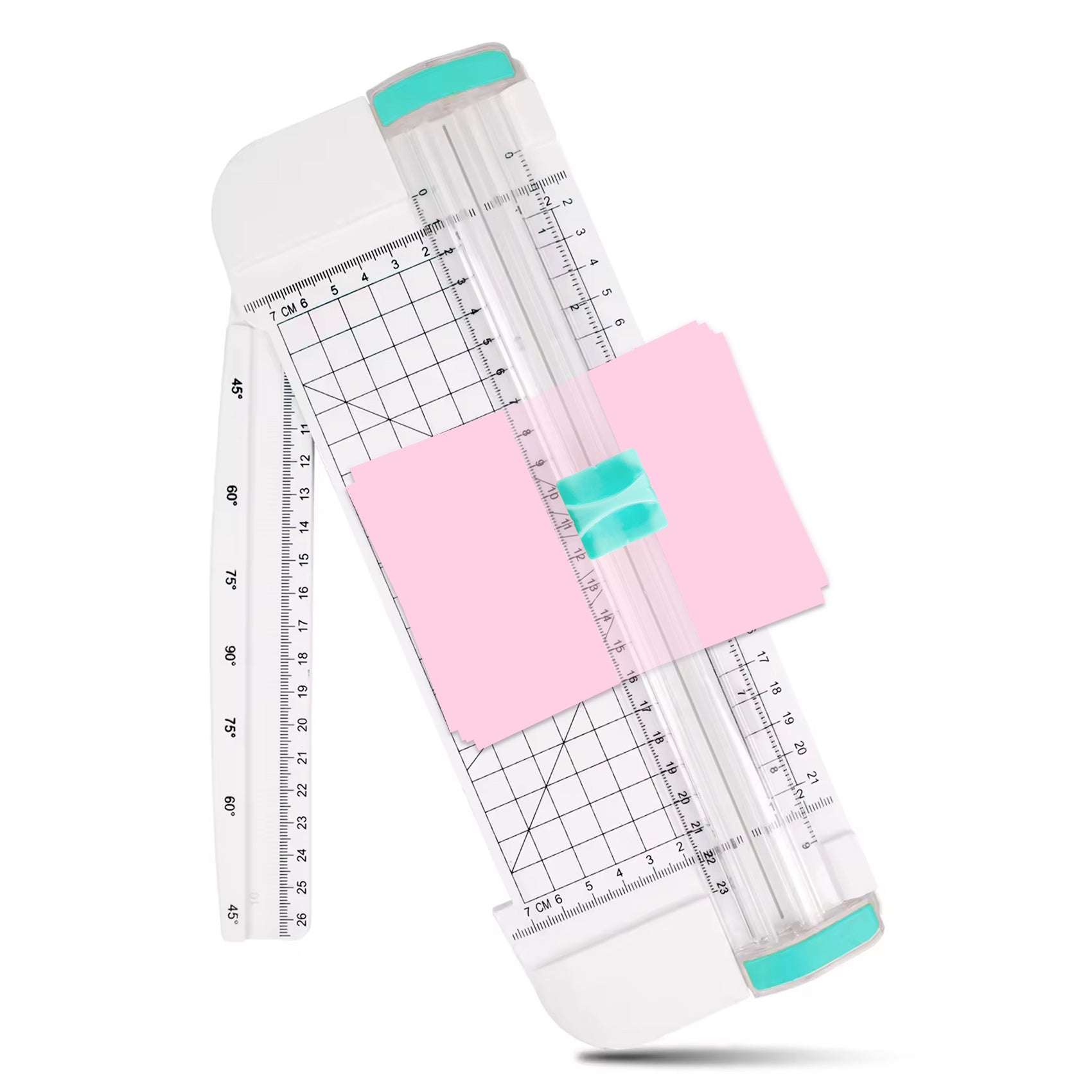 Meafeng Paper Cutter, Paper Cutter A5, Cutting Machine Paper with Automatic Safety Fuse, Paper Cutter for Scrapbooking Paper, Photos, Craft Project, Label