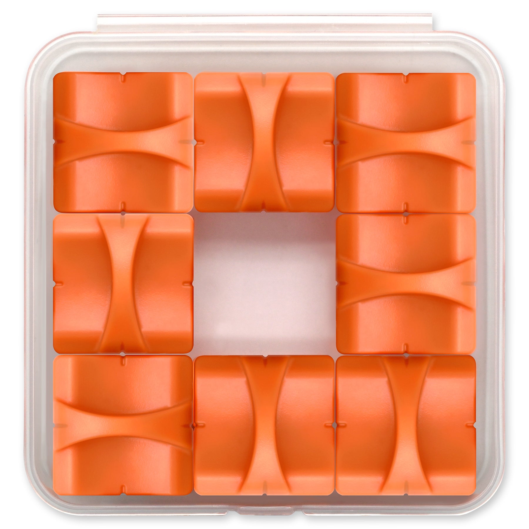 Meafeng Pack of 8 Paper Cutter Replacement Blades, Cutting Machine Paper Cutter Replacement Blades with Safety Fuse Design for A4, A5 Paper Cutter, Orange